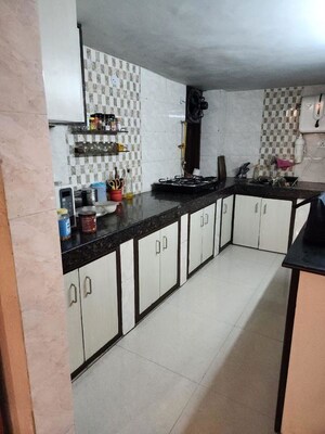 Kitchen in 2 BHK Builder Floor at Greater Kailash – for Rent