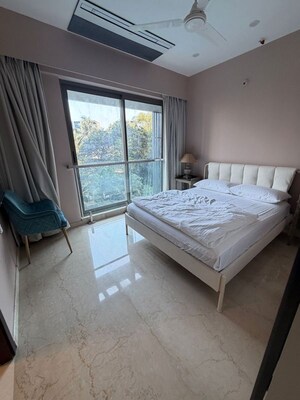 Bedroom in 3 BHK Apartment at Adani Ten BKC, Bandra East – for Rent