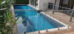 Balcony in 4 BHK Villa at Embassy Boulevard, Yelahanka – for Rent