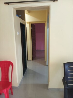 Building Lobby in 1 BHK Apartment at Panchavati Dham, Dahisar East – for Rent
