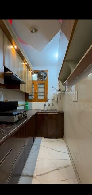Kitchen in 2 BHK Builder Floor at Dwarka Mor – for Sale