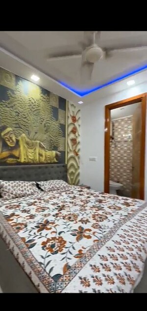 Bedroom in 2 BHK Builder Floor at Dwarka Mor – for Sale