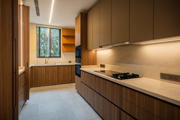 Kitchen, nestled-27-summit 3 Bedroom 4200 Sq.Ft. Apartment In Sampangiram Nagar Bangalore 10571716