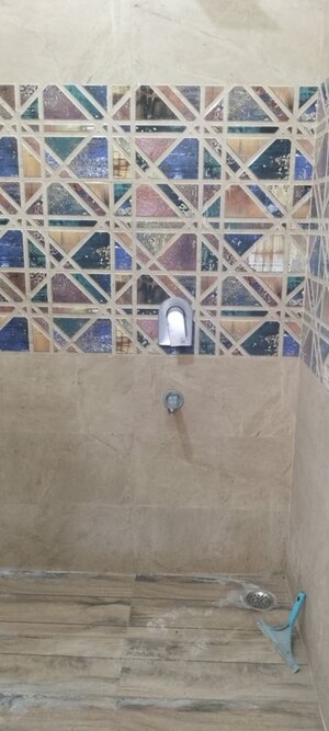 Bathroom in 2.5 BHK Builder Floor at Jeevan Vihar – for Rent