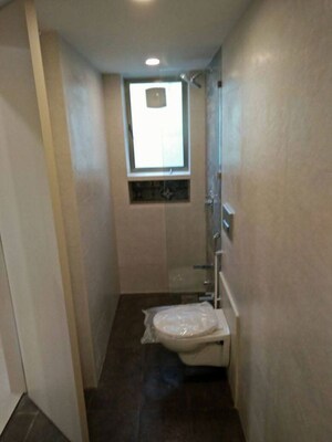 Bathroom in 1 BHK Apartment at Rustomjee Cleon, Bandra East – for Rent