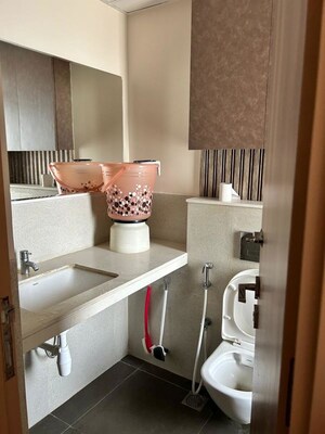 Kitchen in 3 BHK Apartment at Piramal Vaikunth, Balkum Pada – for Rent