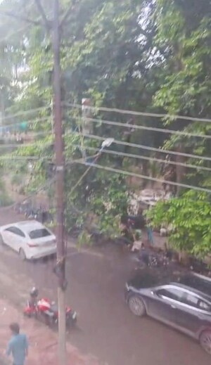 Balcony in  Office Space at Patrakar Puram – for Rent