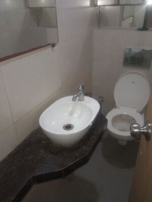 Bathroom in  Office Space at Bandra Kurla Complex – for Rent