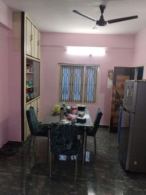 Living Room in 3 BHK Apartment at Anand Nagar Colony – for Rent