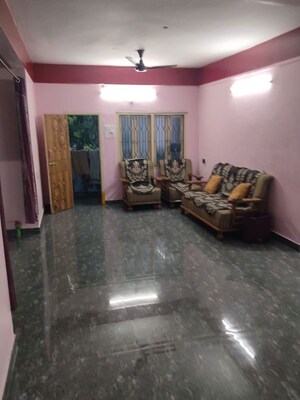 Living Room in 3 BHK Apartment at Anand Nagar Colony – for Rent