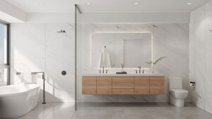 Bathroom in 2 BHK Apartment at Kalpataru Parkcity Sunrise B, Kolshet Road – for Sale