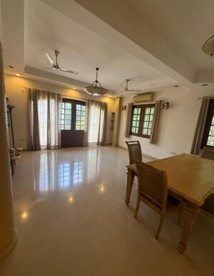 Living Room in 5 BHK Builder Floor at Saket – for Rent