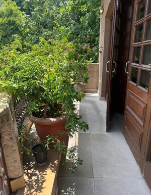 Balcony in 5 BHK Builder Floor at Saket – for Rent