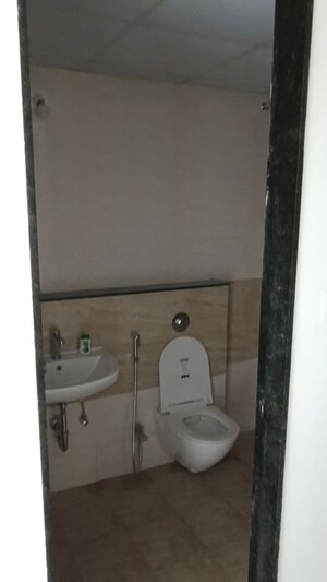 Bathroom in 3 BHK Apartment at Runwal The Central Park, Chinchwad – for Rent