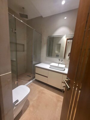 Bathroom in 4 BHK Builder Floor at Chittaranjan Park – for Rent