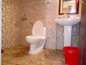 Bathroom in 2 BHK Apartment at GNIDA Lohiya Enclave Omicron 1A, Omicron 1a Greater Noida – for Rent