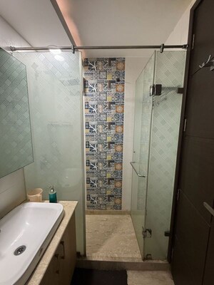 Bathroom in 3 BHK Builder Floor at Greater Kailash ii – for Rent