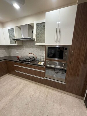 Kitchen in 3 BHK Builder Floor at Greater Kailash ii – for Rent