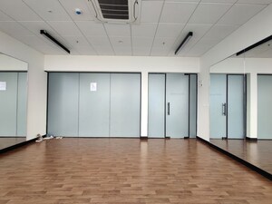 Building Lobby in 3 BHK Apartment at Bhartiya Nikoo Homes Phase 2, Thanisandra Main Road – for Rent