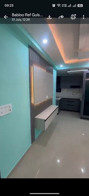 Kitchen in 2 BHK Builder Floor at Chattarpur – for Rent