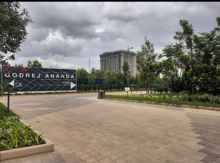 Exterior View, godrej-ananda 3 Bedroom 1320 Sq.Ft. Apartment In Bagaluru Bangalore 10571884