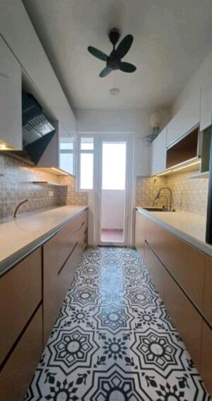 Kitchen in 3 BHK Apartment at Gomti Nagar – for Sale