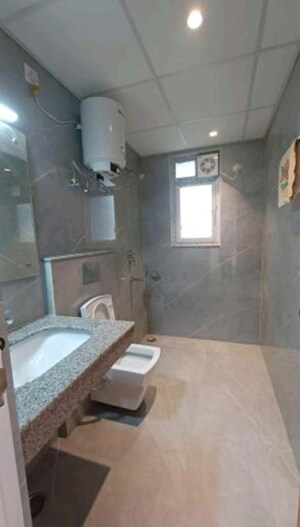 Bathroom in 3 BHK Apartment at Gomti Nagar – for Sale