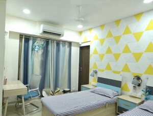 Bedroom in 2 BHK Apartment at Vatika Sudarsan, Vile Parle West – for Rent