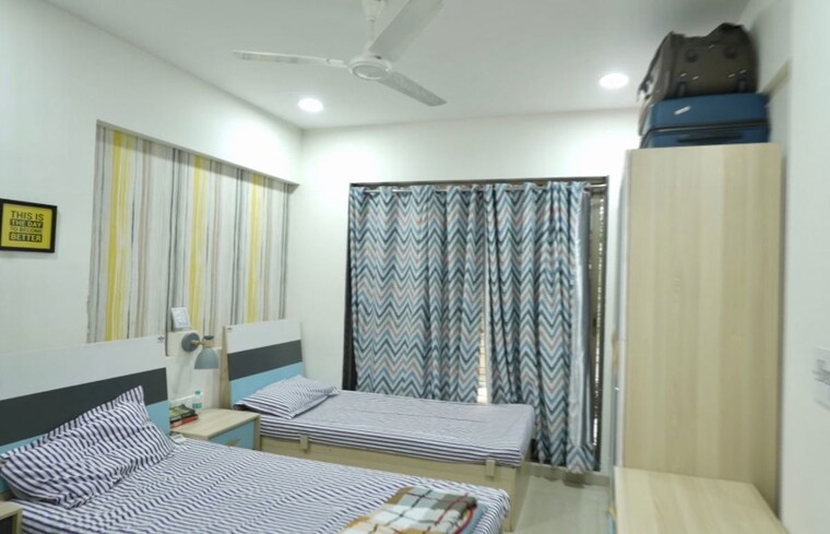 Bedroom, vatika-sudarsan 2 Bedroom 750 Sq.Ft. Apartment In Vile Parle West Mumbai 10571908
