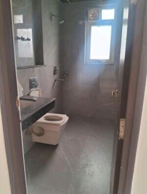 Bathroom in 3 BHK Apartment at Gomti Nagar – for Sale