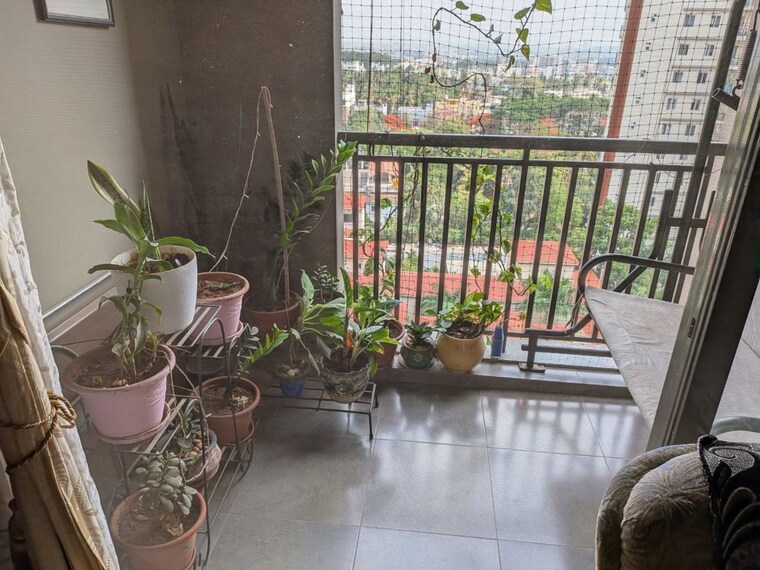 Balcony, goyal-and-co-orchid-woods 3 Bedroom 1590 Sq.Ft. Apartment In Hennur Bangalore 10571913