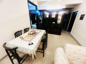 Dining area in 3 BHK Apartment at Vip Road – for Rent