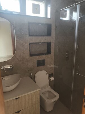 Bathroom in 3 BHK Builder Floor at Sector 10a – for Rent