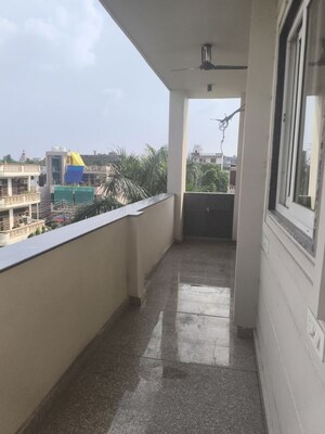 Balcony in 3 BHK Builder Floor at Sector 10a – for Rent