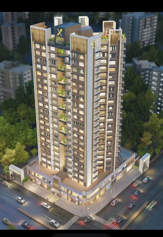 4 BHK + Servant Room 1426 Sq.Ft. Apartment in Jasani Scorpio