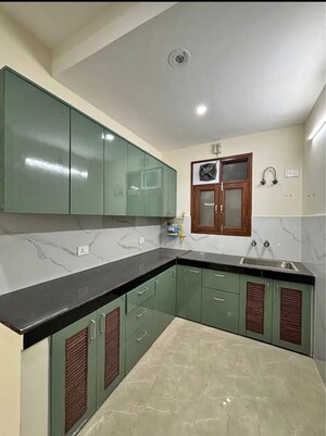 Kitchen in 2 BHK Builder Floor at Chattarpur – for Rent
