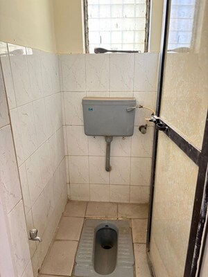 Bathroom in 1 BHK Apartment at Shubharambh Complex, Manpada – for Rent