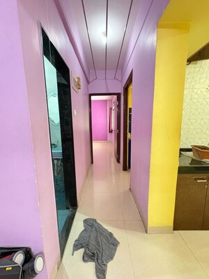 Building Lobby in 2 BHK Apartment at Shubharambh Complex, Manpada – for Rent