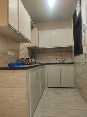 Kitchen in 2 BHK Builder Floor at Lajpat Nagar – for Sale