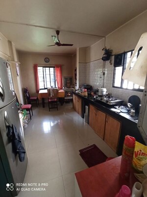 Kitchen in 2 BHK Apartment at Dahanukar Colony – for Rent