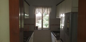 Kitchen in 2 BHK Apartment at Peace Heaven, Bandra West – for Rent