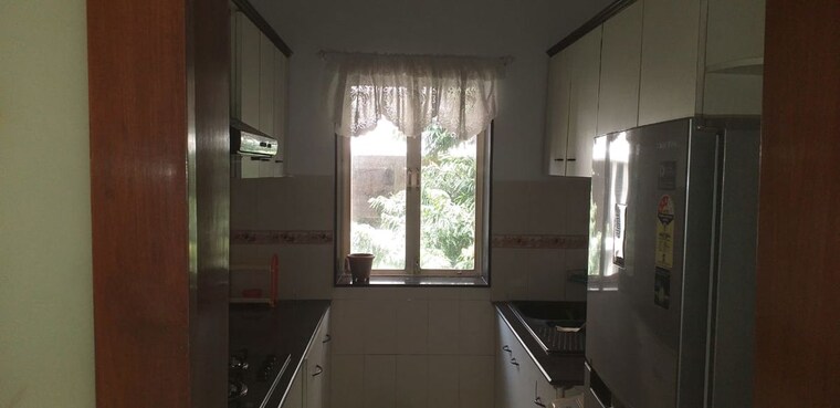 Kitchen, peace-heaven 2 Bedroom 1200 Sq.Ft. Apartment In Bandra West Mumbai 10572044