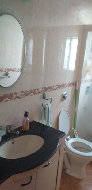 Bathroom in 2 BHK Apartment at Peace Heaven, Bandra West – for Rent