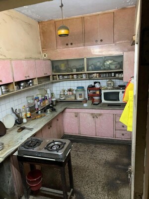 Kitchen in 3 BHK Apartment at Vasant Enclave – for Sale
