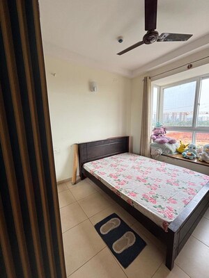 Bedroom in 3 BHK Apartment at Bhartiya Nikoo Homes, Thanisandra Main Road – for Rent