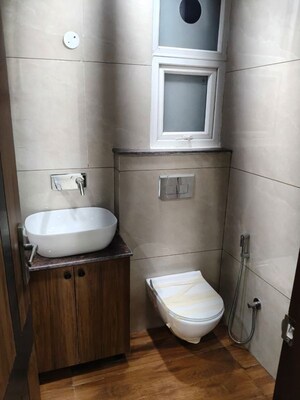 Bathroom in 3 BHK Apartment at Nagla Road – for Rent
