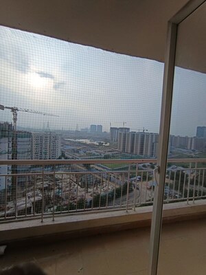 Balcony in 3 BHK Apartment at GPL Eden Heights, Sector 70 – for Rent