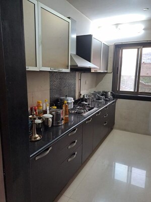 Kitchen in 3 BHK Apartment at Kalpataru Aura, Ghatkopar West – for Sale