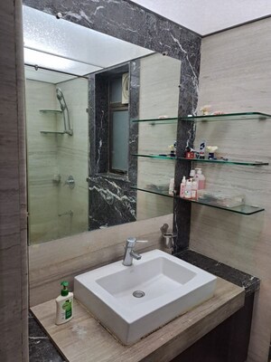 Bathroom in 3 BHK Apartment at Kalpataru Aura, Ghatkopar West – for Sale