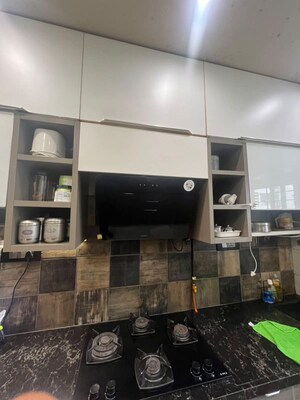 Kitchen in 2 BHK Apartment at Textila CHS, Prabhadevi – for Rent